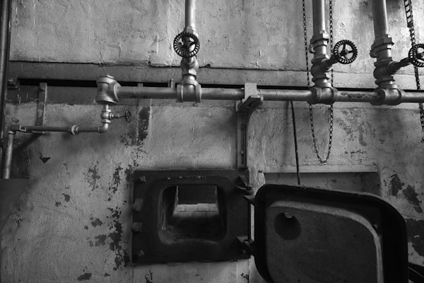 Industrial pipes and valves